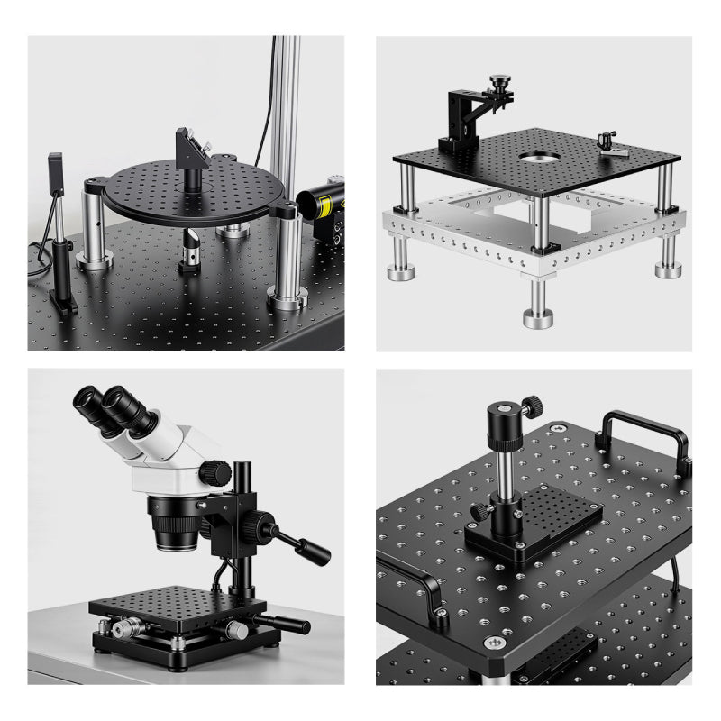 $296 per piece, Aluminum Breadboard,600x600x13mm,Grid Fixture Plates,M6 Thread, Full range of sizes, Customizable